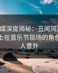星空传媒深度揭秘：丑闻风波背后，业内人士在音乐节现场的角色瞬间令人意外