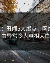 17c盘点：丑闻5大爆点，网红上榜理由异常令人真相大白
